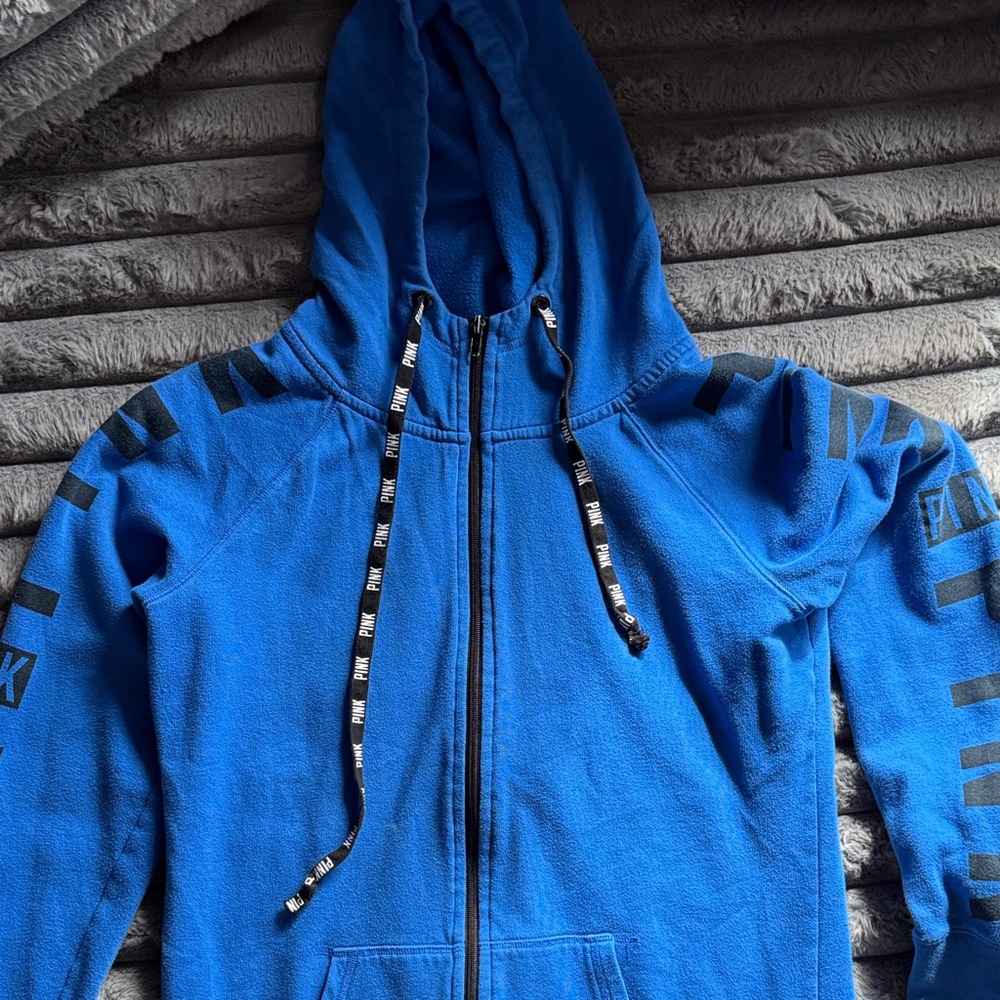 PINK Victoria's Secret Blue Hoodie